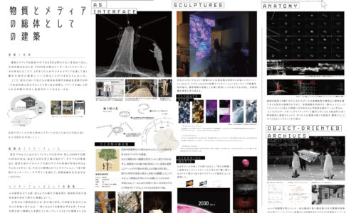 物質とメディアの総体としての建築 (Tomu Shinada)